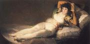 Francisco de goya y Lucientes The Clothed Maja oil painting on canvas